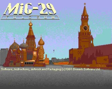 Mig 29 Fulcrum (1991)(Domark - Krisalis) screen shot title
